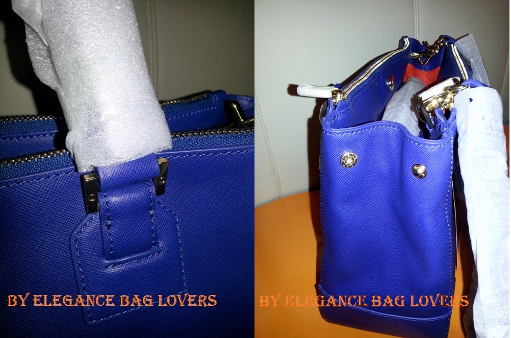 TORY BURCH*ROBINSON DOUBLE ZIP TOTE IN COBALT BLUE COLOR | WELCOME!